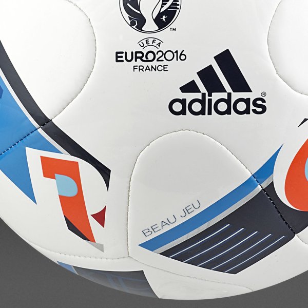 Футбольний м'яч Adidas Beau Jeu Розмір·4 TopGlider - Полупро | М'яч Євро 2016 | AC5448 AC5448