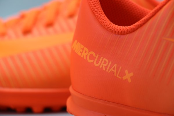 Детские сороконожки Nike JR MERCURIALX VORTEX II TF | Total Orange | 831954-888 831954-888