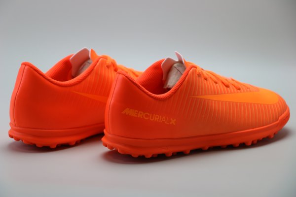 Детские сороконожки Nike JR MERCURIALX VORTEX II TF | Total Orange | 831954-888 831954-888