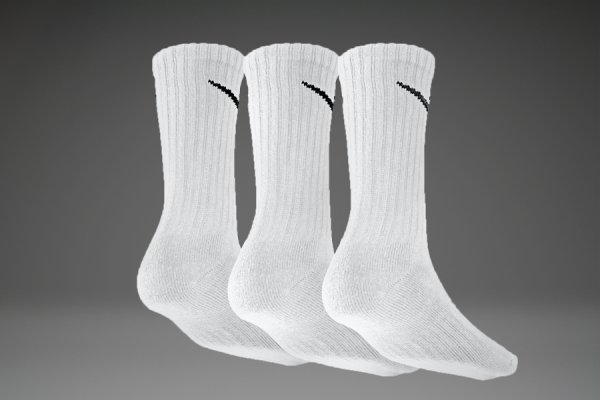 Спортивные носки Nike 3 пары | SX4508-101 SX4508-101